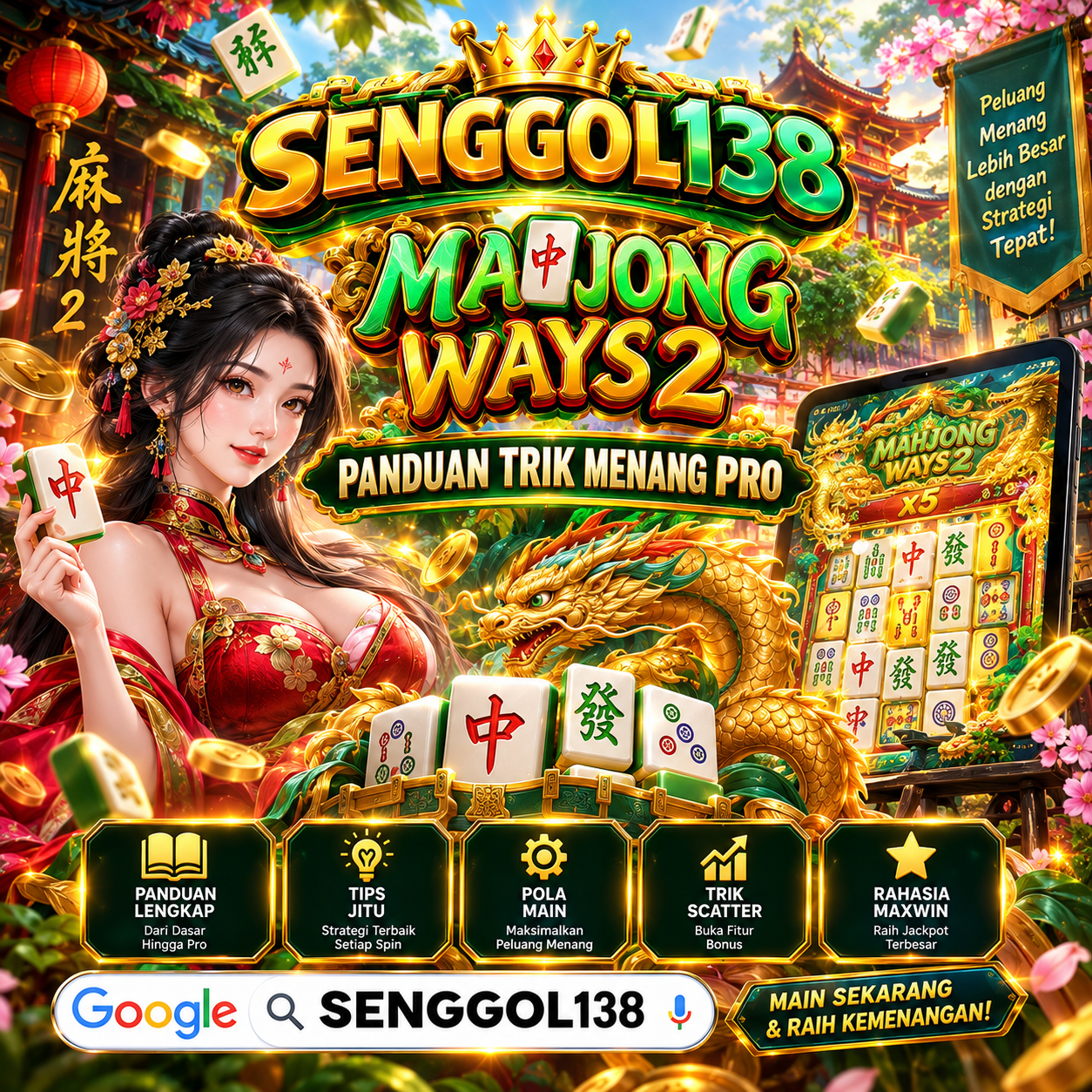 🀄 Mahjong Ways 2 — Panduan Trik Menang Pro
