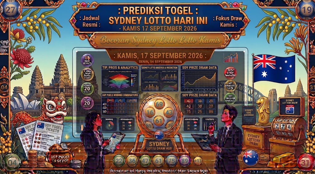 Prediksi Togel Sydney Lotto Hari Ini 17 September 2026 – Bocoran Sydney Lotto Kamis